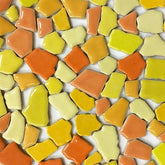 100g 50 Mixed Color DIY Ceramic Mosaic Tiles Ceramic Irregular Mosaic Making Tiles DIY Wall Crafts Handmade Decorative Materials